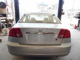 2002 Honda Civic LX Silver Sedan 1.7L AT #A24935